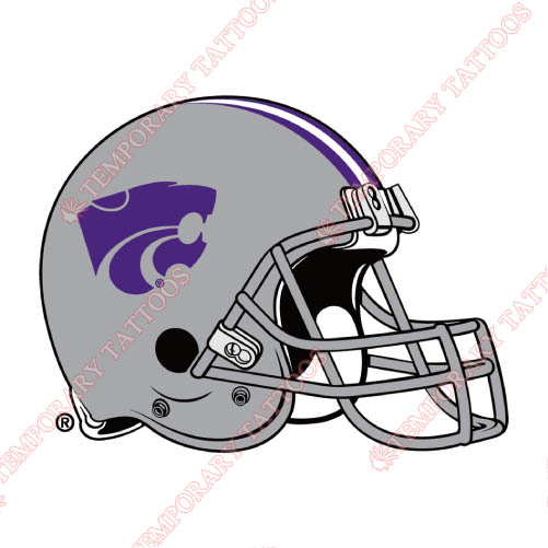 Kansas State Wildcats Customize Temporary Tattoos Stickers NO.4721